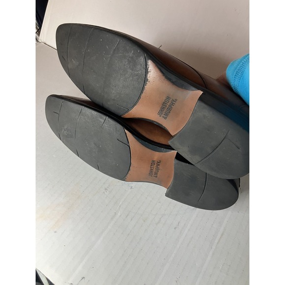 Johnston and Murphy Men's dress lace up shoes Size 9.5 brown - Picture 9 of 12